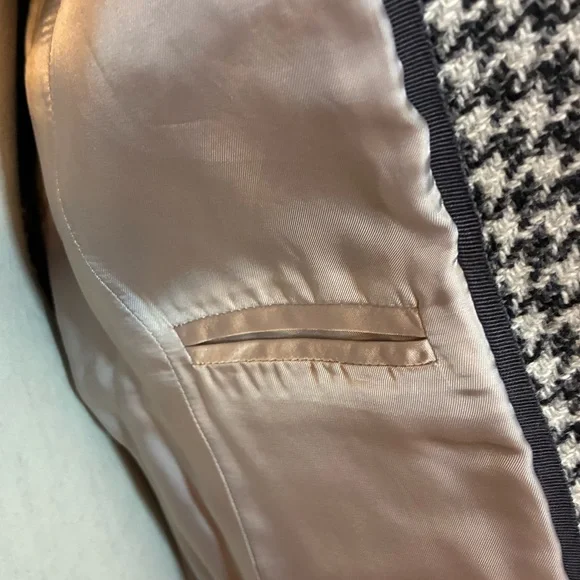 Brooks Brothers/Black Fleece, Grey & White Houndstooth Blazer by Thom Browne - Picture 13 of 14